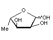 18555-65-2, 5-脫氧-L-核糖, 5-Deoxy-L-ribose, CAS:18555-65-2