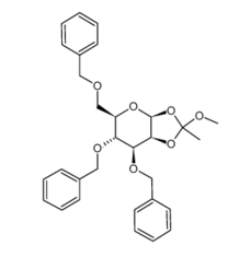 16697-49-7  ,3,4,6-O-三芐基-b-D-吡喃甘露糖-1,2-原酸甲酯, CAS:16697-49-7