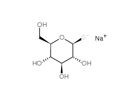 10593-29-0, 1-硫代-beta-D-葡萄糖鈉鹽,1-Thio-β-D-glucose sodium salt, CAS: 10593-29-0