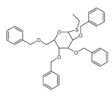 108739-67-9, 乙基-2,3,4,6-O-四芐基-β-D-硫代葡萄糖苷, CAS:108739-67-9