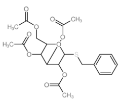6612-63-1, 芐基-2,3,4,6-O-四乙酰基-β-D-硫代葡萄糖苷, CAS:6612-63-1