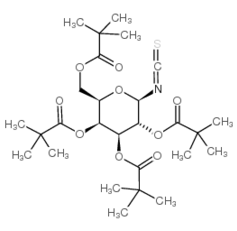 147948-52-5,  2,3,4,6-四-O-叔戊?；?β-D-異硫氰酸吡喃半乳糖酯,CAS:147948-52-5