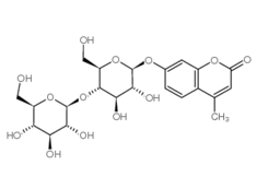 72626-61-0, 4-甲基傘形酮-beta-D-纖維二糖苷, 4-MU-b-D-cellobioside, CAS:72626-61-0