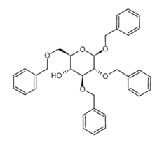 67831-42-9, 四芐基-b-D-葡萄糖,1,2,3,6-Tetra-O-benzyl-b-D-glucopyranoside, CAS:67831-42-9