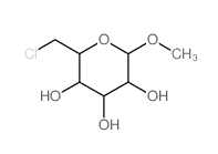 4990-84-5, 甲基 6-脫氧-6-氯-b-D-吡喃葡萄糖苷, CAS:4990-84-5