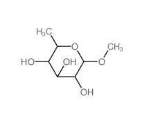 6340-52-9, 甲基 6-脫氧-b-D-吡喃葡萄糖苷, Methyl 6-deoxy-β-D-glucopyranoside,CAS:6340-52-9