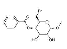 10368-81-7 ,甲基-4-O-苯甲?；? 6-脫氧-6-溴-alpha-D-吡喃葡萄糖苷, CAS:10368-81-7