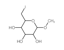 5155-46-4 ,甲基 6-脫氧-6-碘-alpha-D-吡喃葡萄糖苷,Methyl 6-deoxy-6-iodo-a-D-glucopyranoside, CAS:5155-46-4