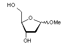 60134-26-1, 1-O-甲基-2-脫氧-D-核糖,Methyl 2-deoxy-D-ribofuranoside,CAS:60134-26-1