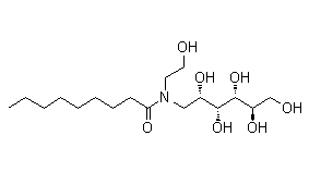869653-90-7 ,1-脫氧-1-[(2-羥基乙基)(1-氧代壬基)氨基]-D-山梨糖醇, Nonanoyl-N-Hydroxyethylglucamide,HEGA-9