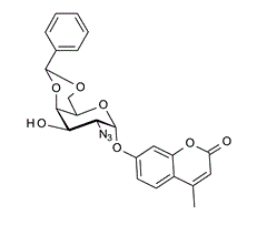 1147438-59-2 ,  4-甲基傘形酮2-疊氮基-2-脫氧-4,6-O-苯基亞甲基-a-D-吡喃半乳糖苷,4-Methylumbelliferyl 2-azido-2-deoxy-4,6-O-phenylmethylene-a-D-galactopyranoside