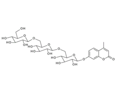 383160-16-5 , Glc-b-1-6-Glc-b-1-6-Glc-b-4-MU; 4-Methylumbelliferyl b-D-gentiotrioside