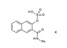 1733-83-1 , Naphthol AS sulphate potassium salt