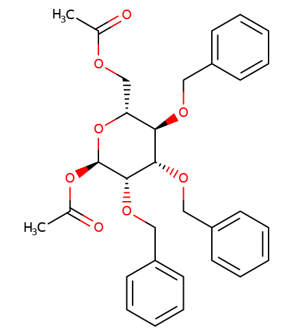 65556-30-1 , 1,6-二-O-乙?；?2,3,4-三-O-芐基-α-D-吡喃甘露糖, 1,6-Di-O-acetyl-2,3,4-tri-O-benzyl-a-D-mannopyranose,  CAS:65556-30-1