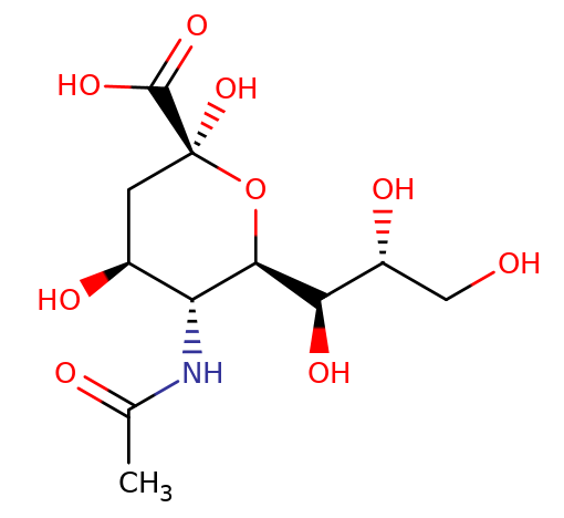 131-48-6 , N-乙酰-神經(jīng)氨酸, 唾液酸, CAS:131-48-6