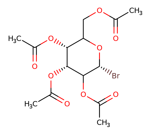 572-09-8 , 溴代葡萄糖四醋酸酯, Acetobromo-α-D-glucose, CAS:572-09-8