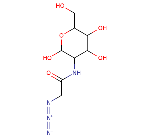 361154-23-6 , 2-[(疊氮乙酰)氨基]-2-脫氧-D-甘露糖，2-[(Azidoacety)amino]-2-deoxy-D-mannose,  N-疊氮基乙?；拾彼岚? Cas:361154-23-6