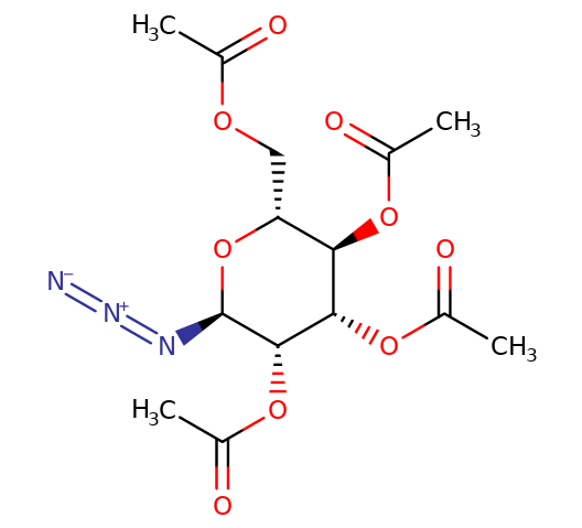 53784-29-5 ,2,3,4,6-四-O-乙酰-a-D-疊氮吡喃甘露 ,2,3,4,6-tetra-O-acetyl-alpha-D-mannopyranosyl azide, Cas:53784-29-5