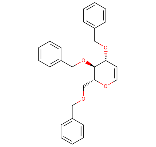 55628-54-1,  三氧芐基-D-葡萄糖烯, CAS:55628-54-1