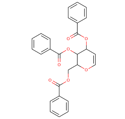 13322-90-2 , 3,4,6-O-三苯甲?；?D-葡萄糖烯, Tri-O-benzoyl-D-glucal, CAS:13322-90-2